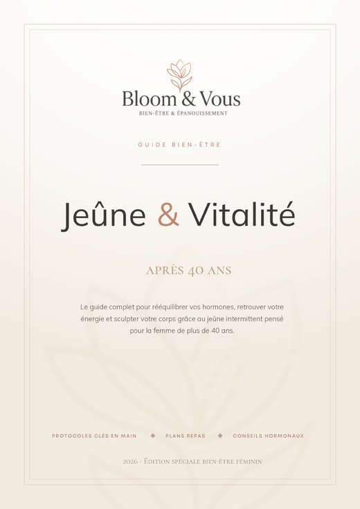 Couverture du guide Jeûne & Vitalité après 40 ans